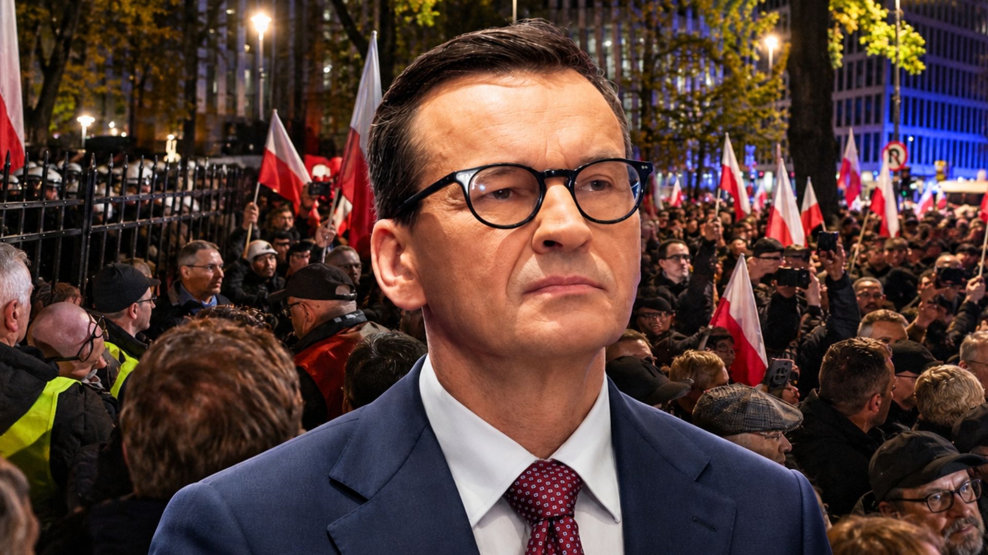 Morawiecki ostrzega przed wojną domową. "Siedzimy na beczce prochu"