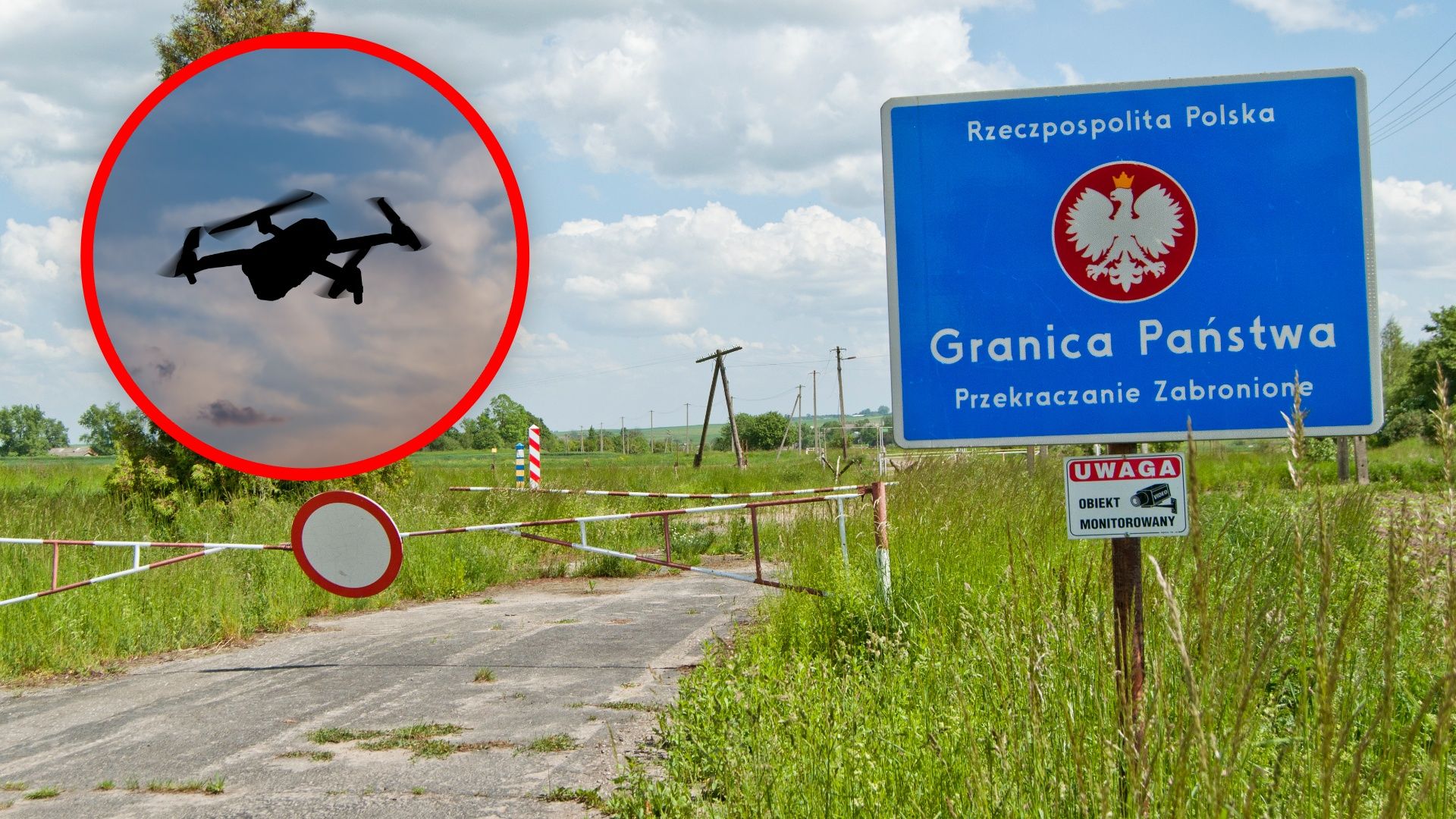 Rosyjski atak 4 km od granicy. Nagle usłyszał syreny. Nagranie