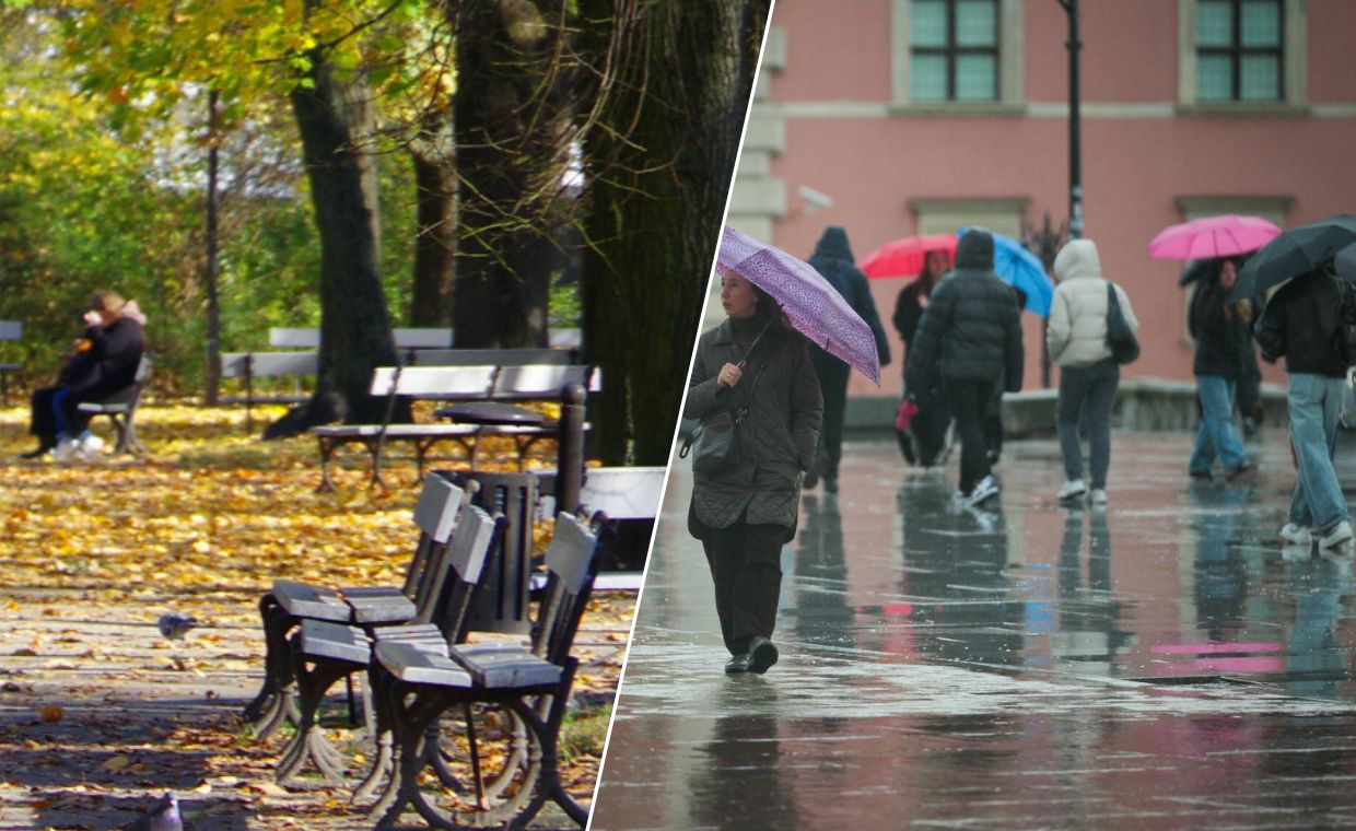 Zderzą się dwa oblicza jesieni. Najpierw pełne słońce, potem ulewy