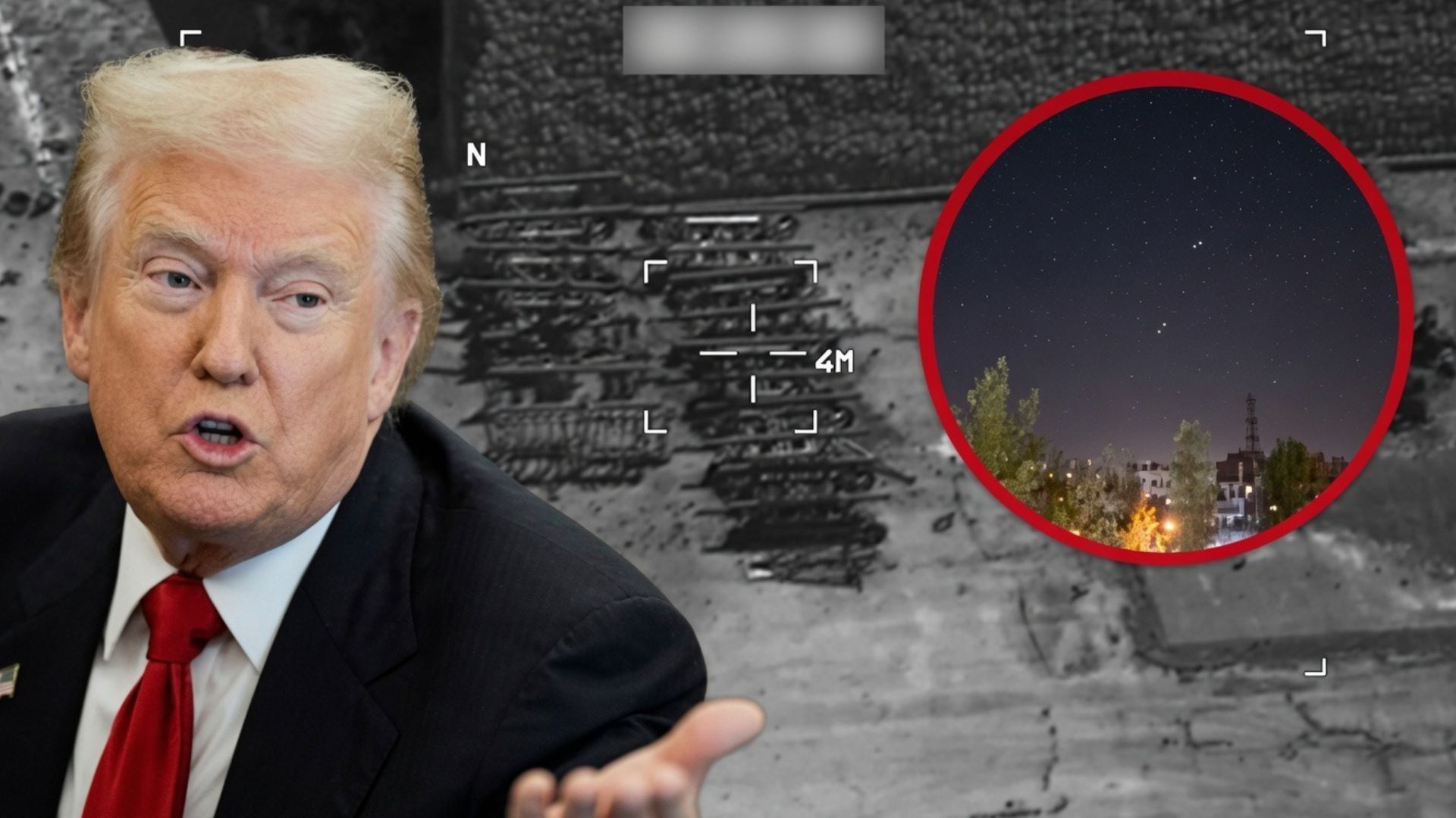 USA atakują w Iranie. Rakiety nagrane nad Teheranem
