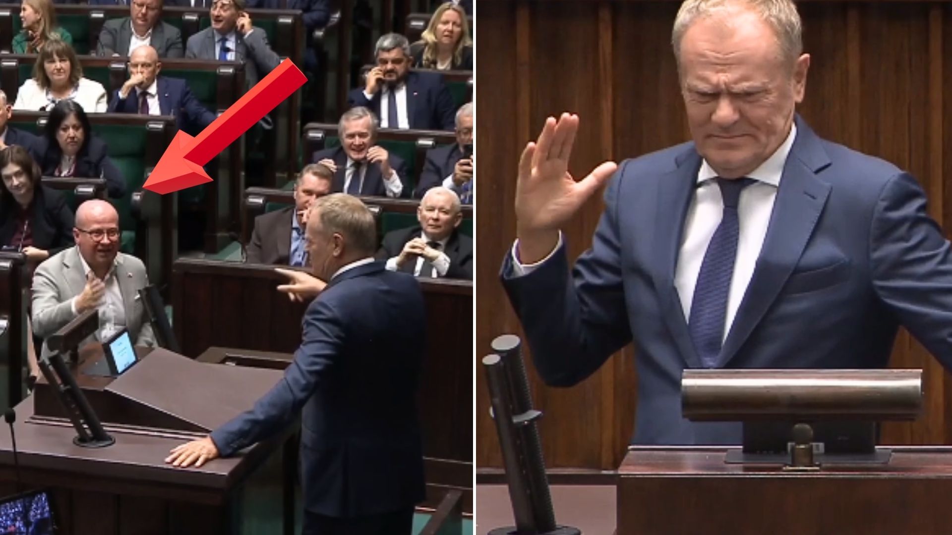 Emocje w Sejmie. Poseł PiS przerwał Tuskowi: Pana adwokat bronił Krala