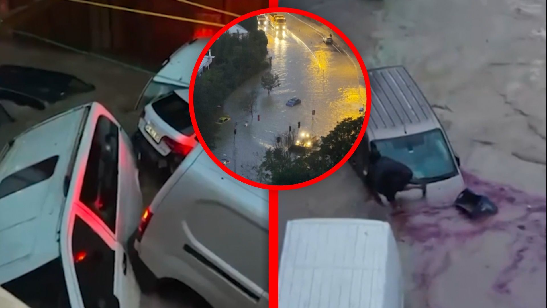 Chaos w Stambule. Ulice zamieniły się w rwące potoki. Nagrania