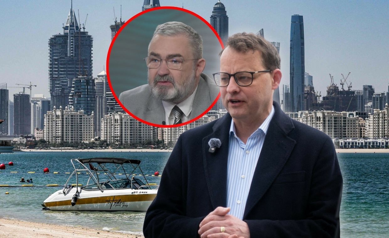 "Mnie się to kojarzy z Predatorem". Karski o sprawie Romanowskiego