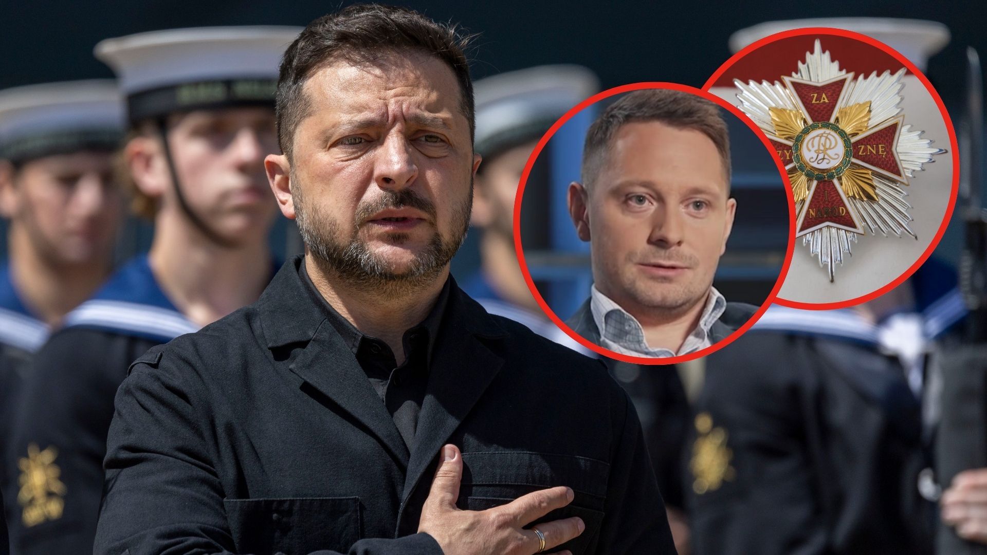 Zamieszanie z orderami. To kazał zrobić Zełenski