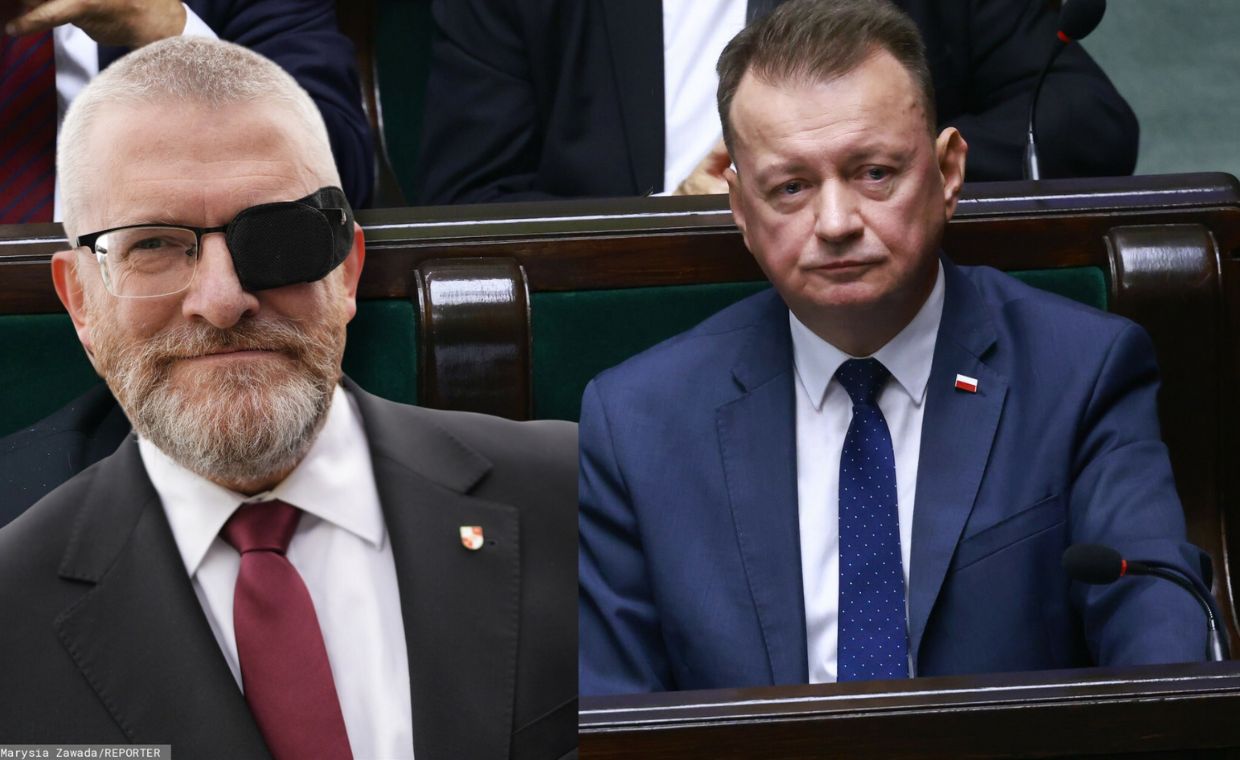 Nie będzie paktu z Braunem? Błaszczak ostro w programie