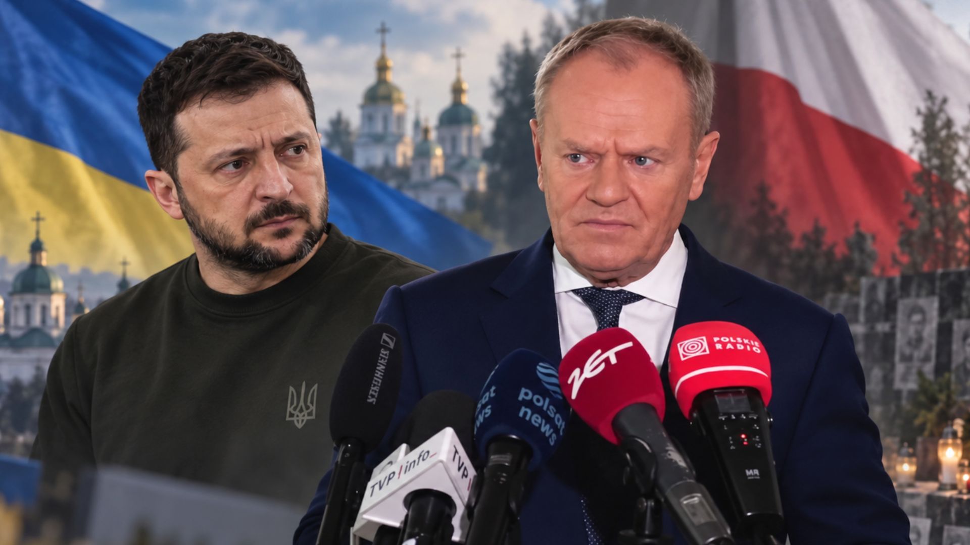 Tusk rozmawiał o UPA z Zełenskim. "Bardzo to głupie i niepotrzebne"