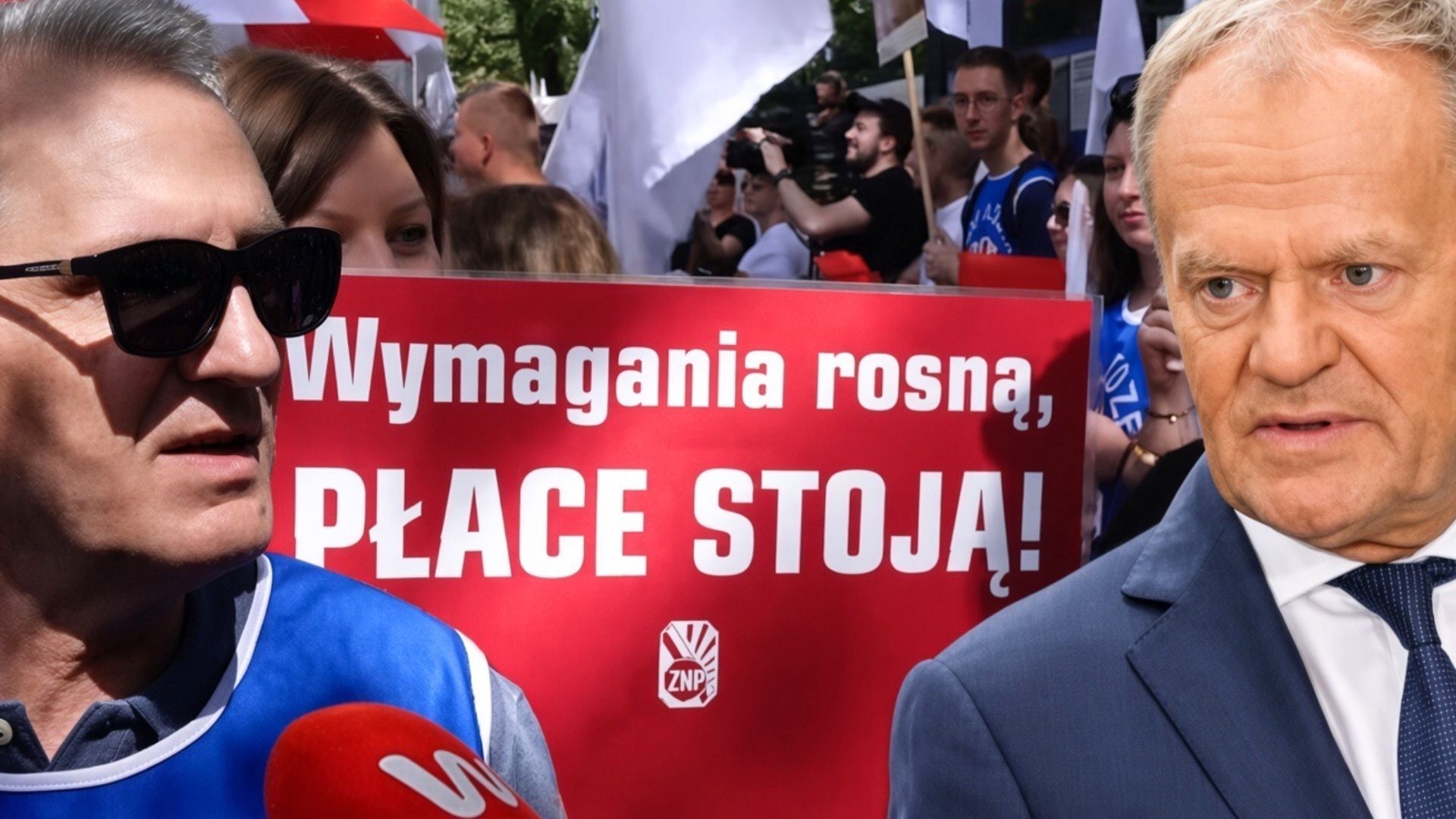 Tak nauczyciel ocenił Tuska. "Czerwona kartka dla rządu"