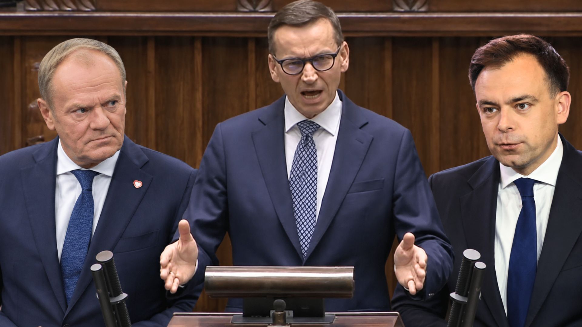 Morawiecki ostro o rządzie. Tak mówił o budżecie. "Na trytytki"