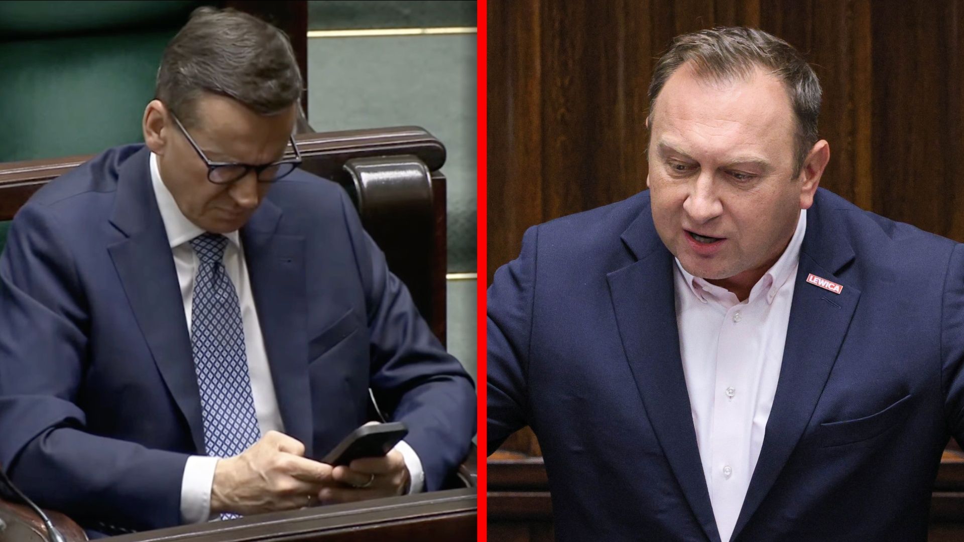 Trela krzyczał do Pinokia. Tak wyglądała reakcja byłego premiera