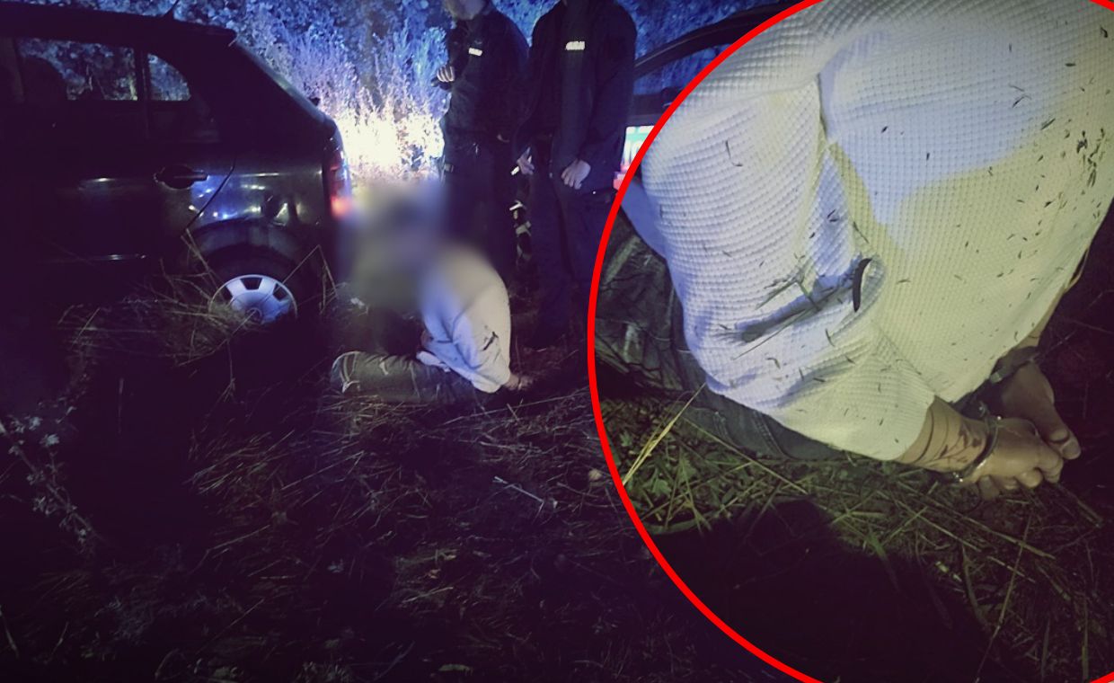 Pościg na Dolnym Śląsku. Uciekał 120 km, rozbił radiowóz