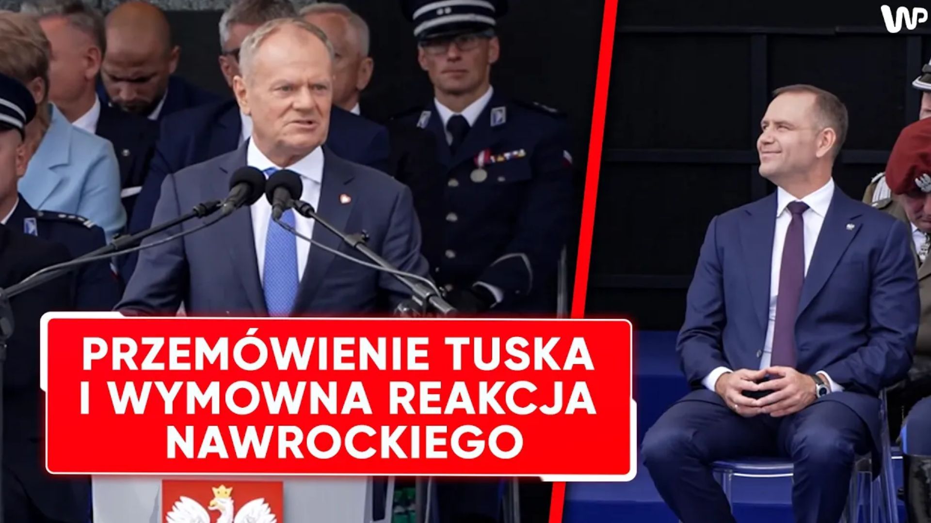Tusk uderzył w prezydenta. Kamery nagrały reakcję Nawrockiego