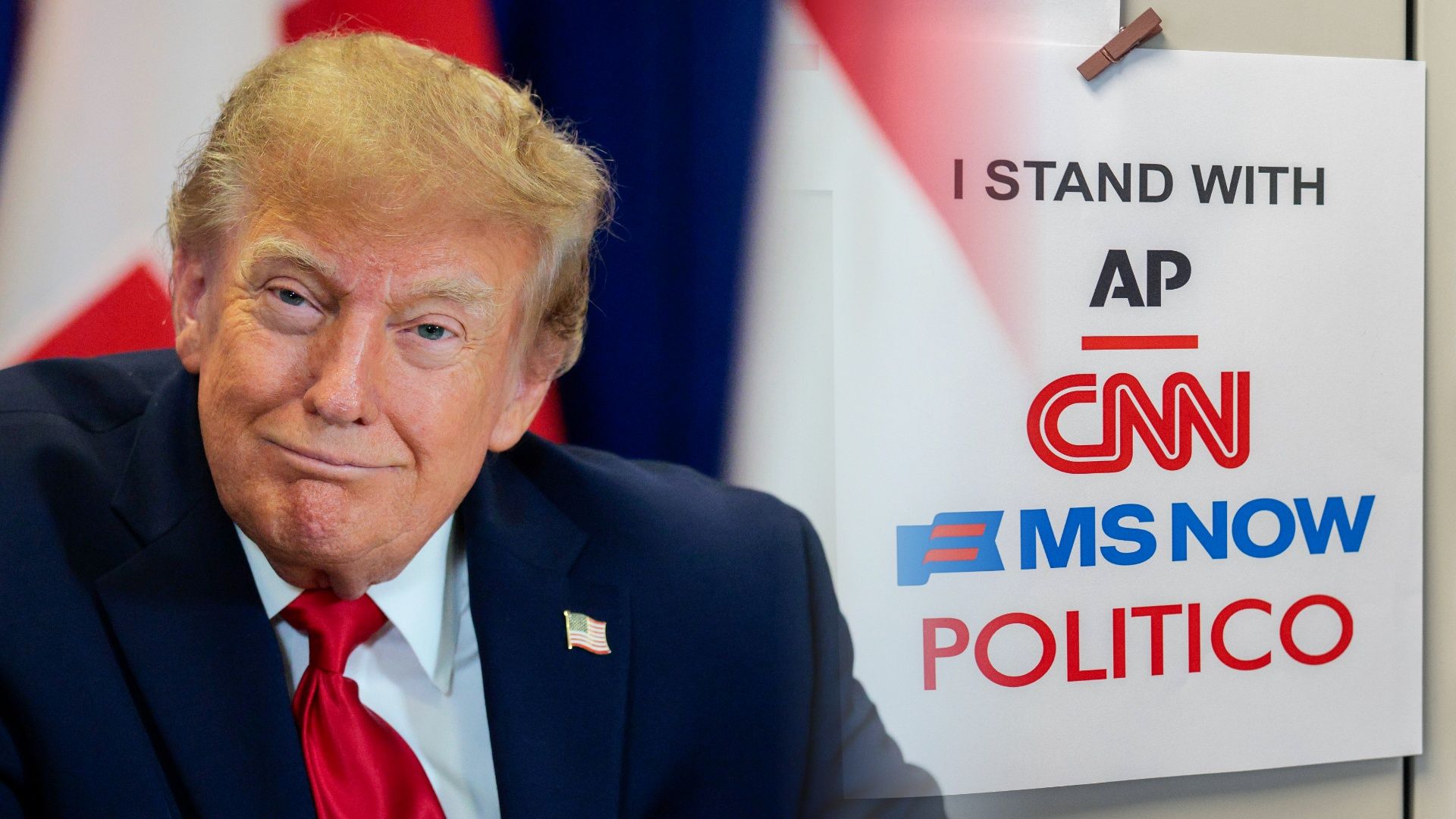 Trump udostępnił takie nagranie. Prezydent drwi z CNN