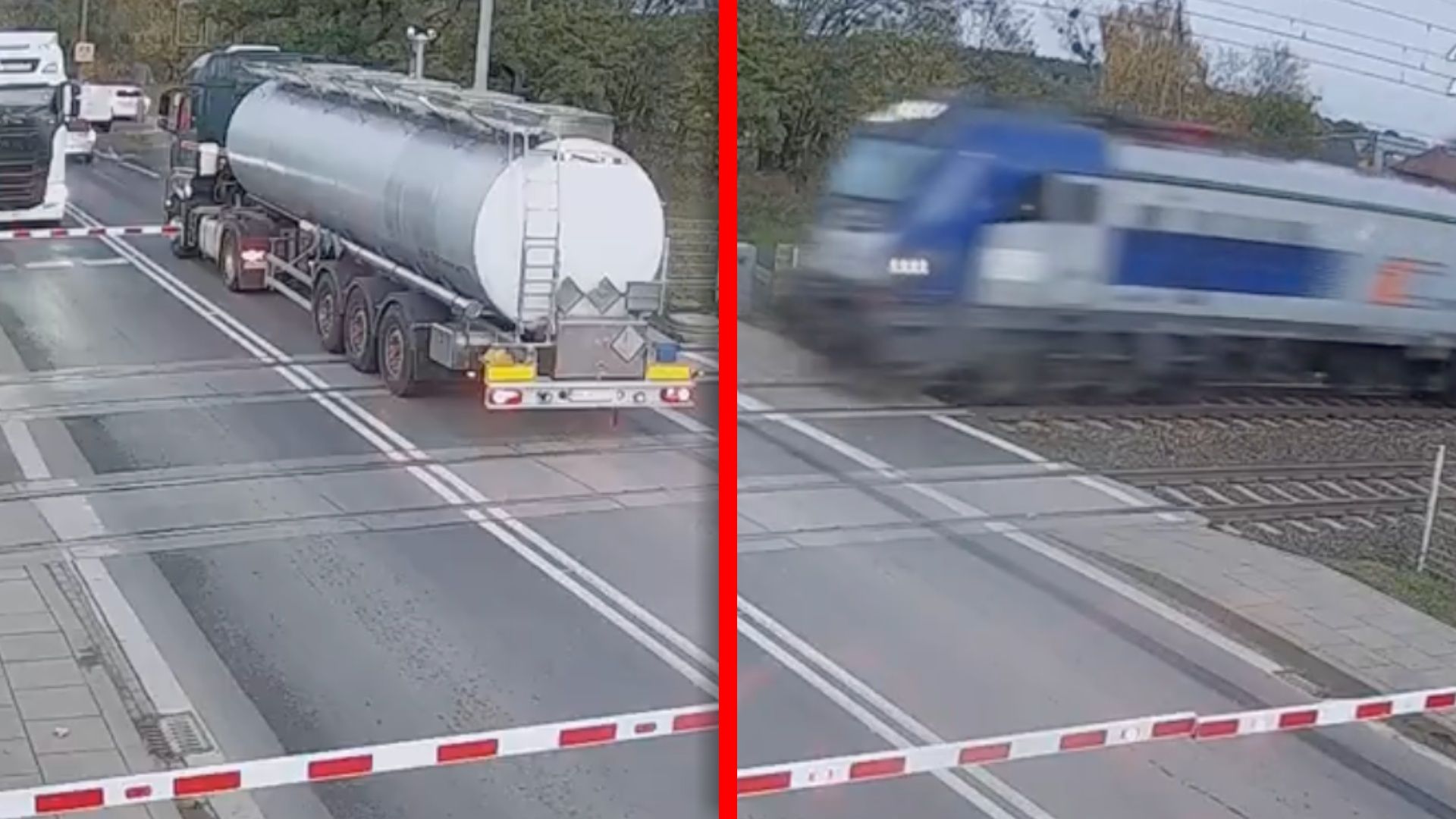 O włos od tragedii. PKP udostępniły nagranie