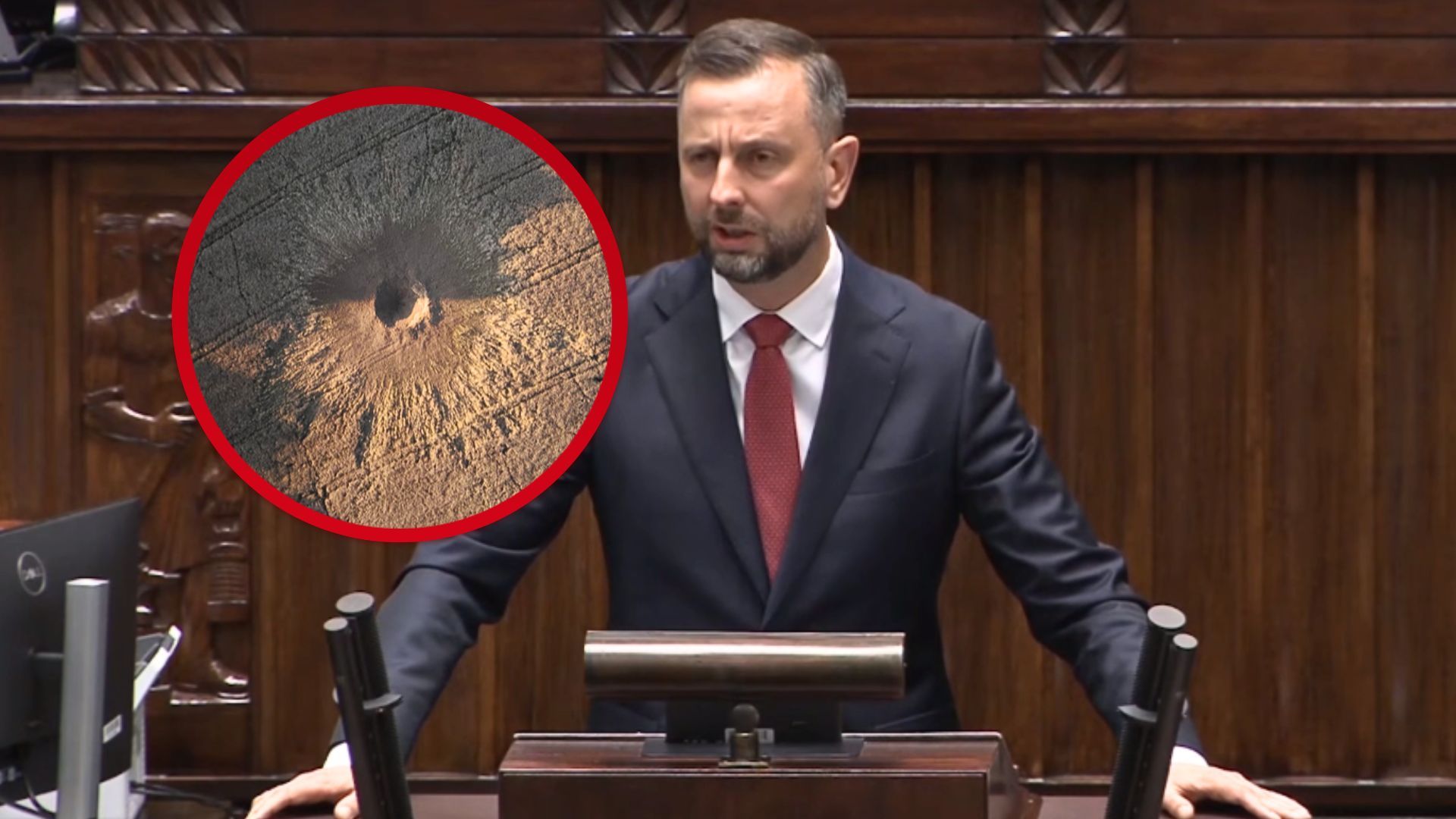 Rosyjska rakieta w Polsce. Szef MON zdradził jak działało wojsko