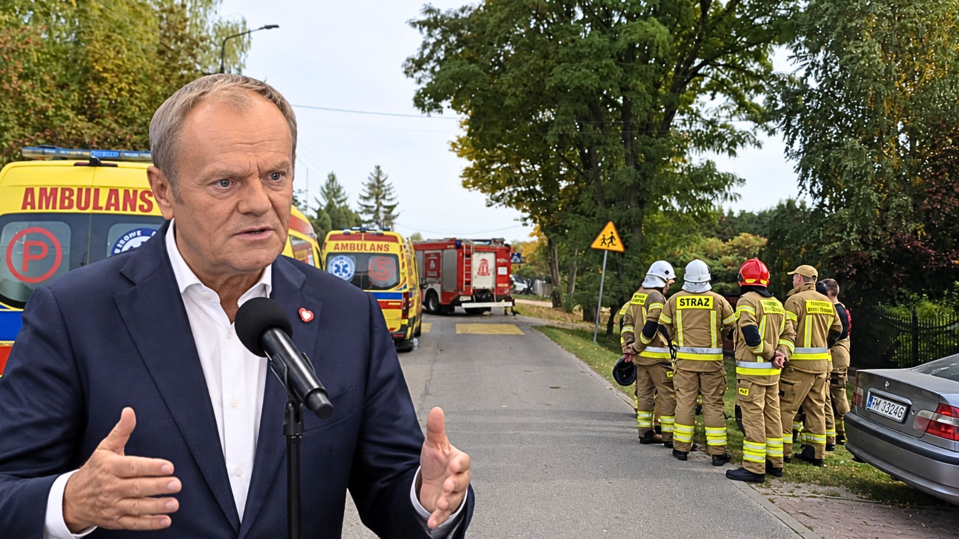 Atak nożownika w szkole. Nie żyje kobieta. "Pozostawiła dwójkę dzieci"