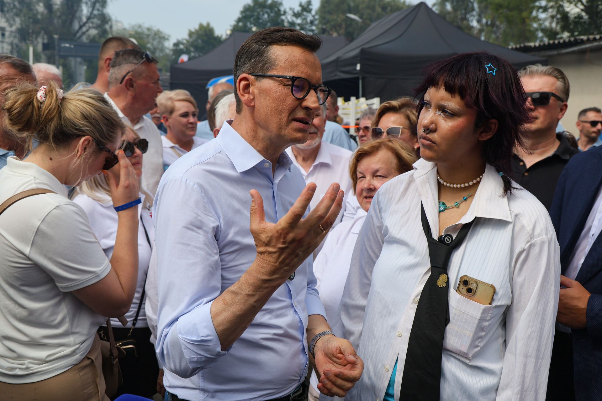 Młodzi zwolennicy Morawieckiego: Jesteśmy świadkami początku czegoś wielkiego