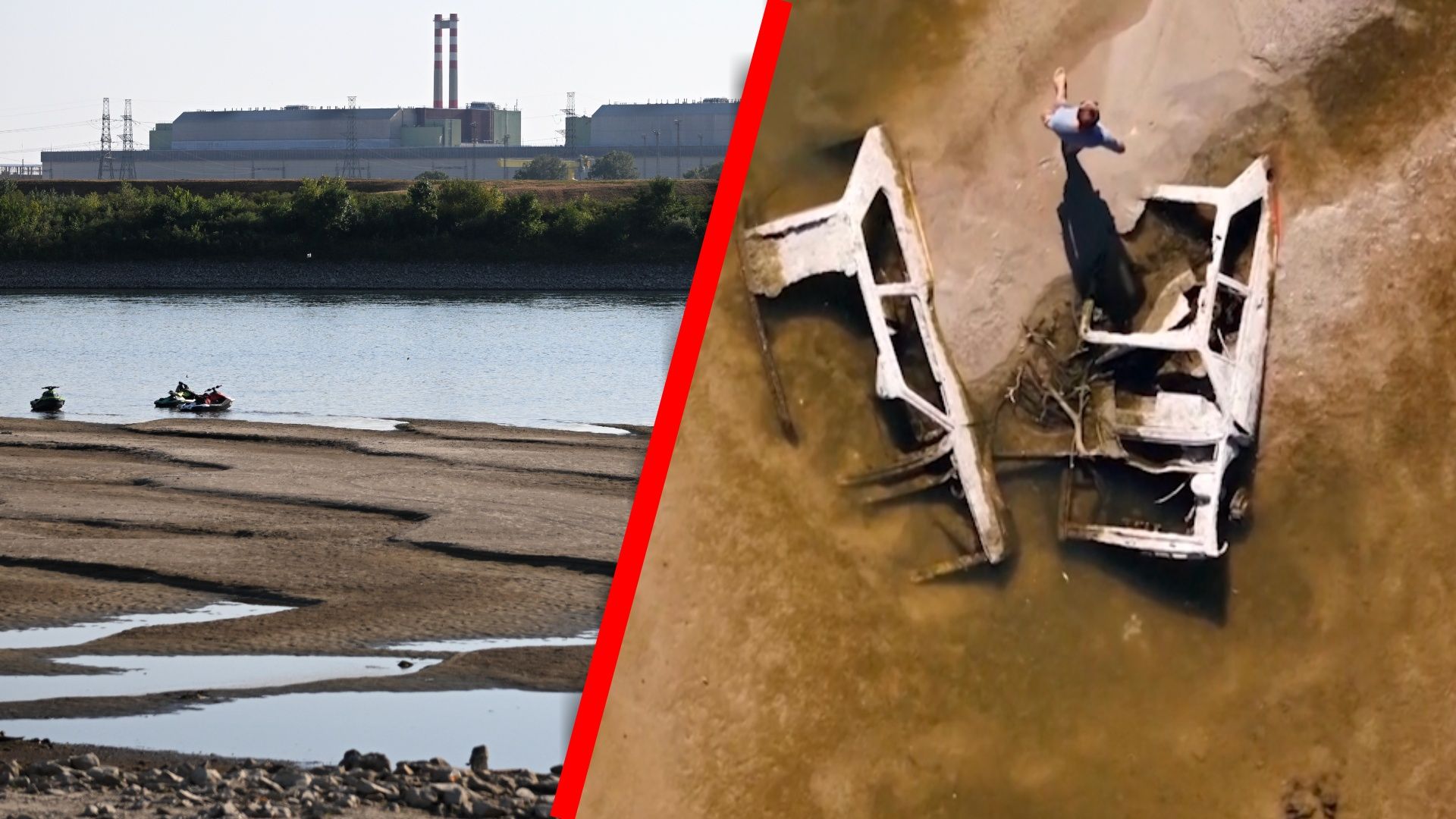 Dunaj wysycha. Węgry mogą mieć problem z energią
