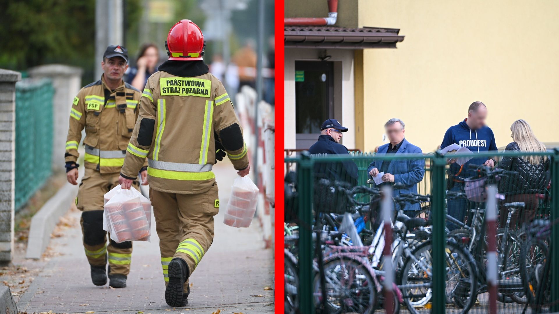 Tu zaatakował 15-latek. Tak wygląda okolica szkoły. Jest nagranie