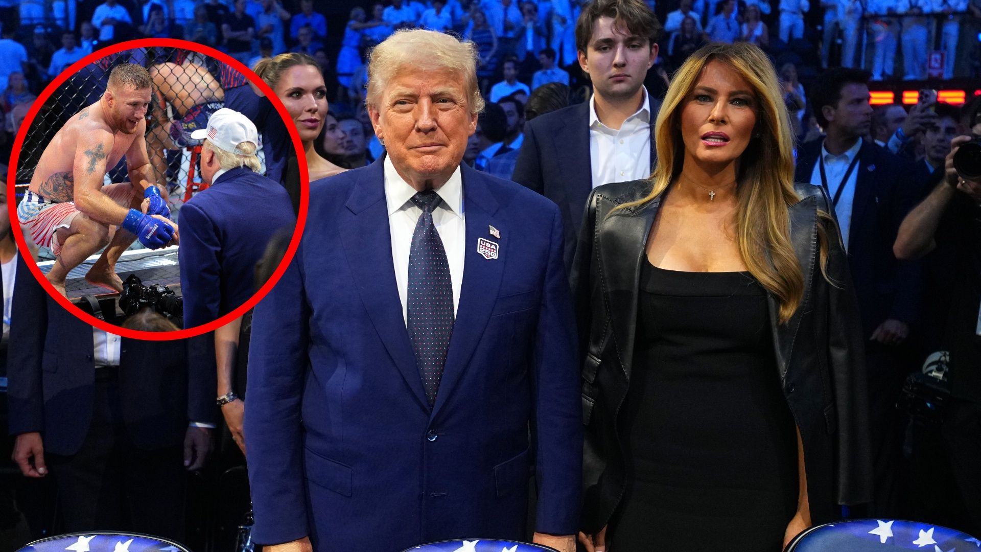 Trump ogłosił pokój z Iranem. Chwilę później ruszył na UFC