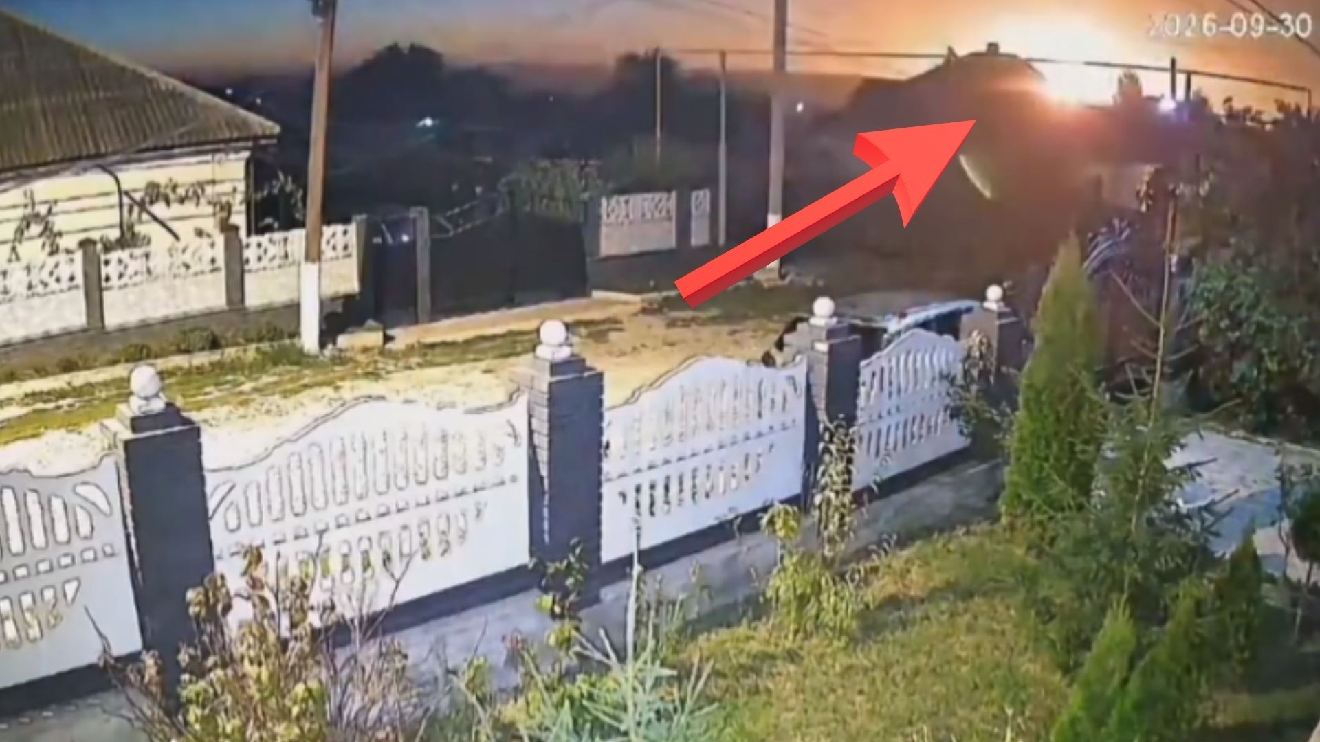 Eksplozja w Mołdawii. Rosyjski dron uderzył nad ranem. Nagranie