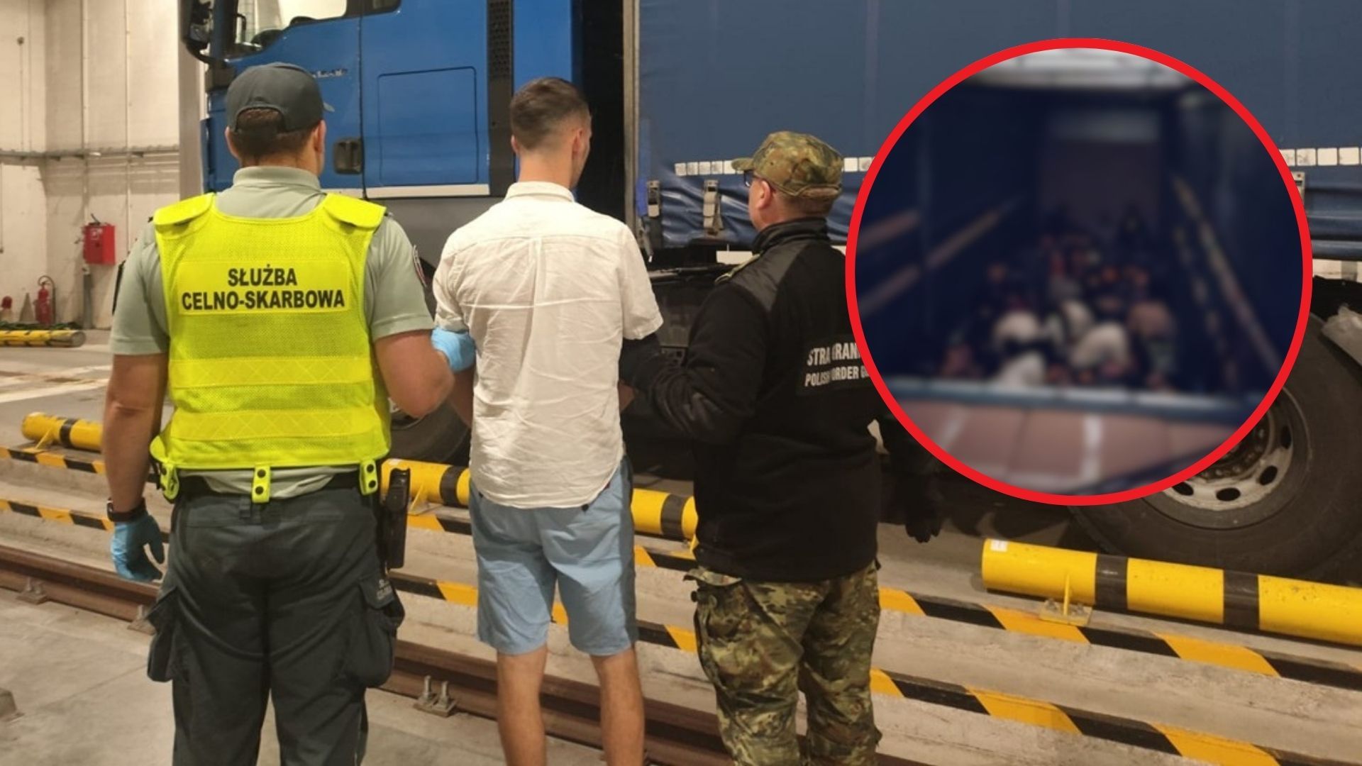 Kontrola na granicy. Nie spodziewali się takiego odkrycia w ciężarówce