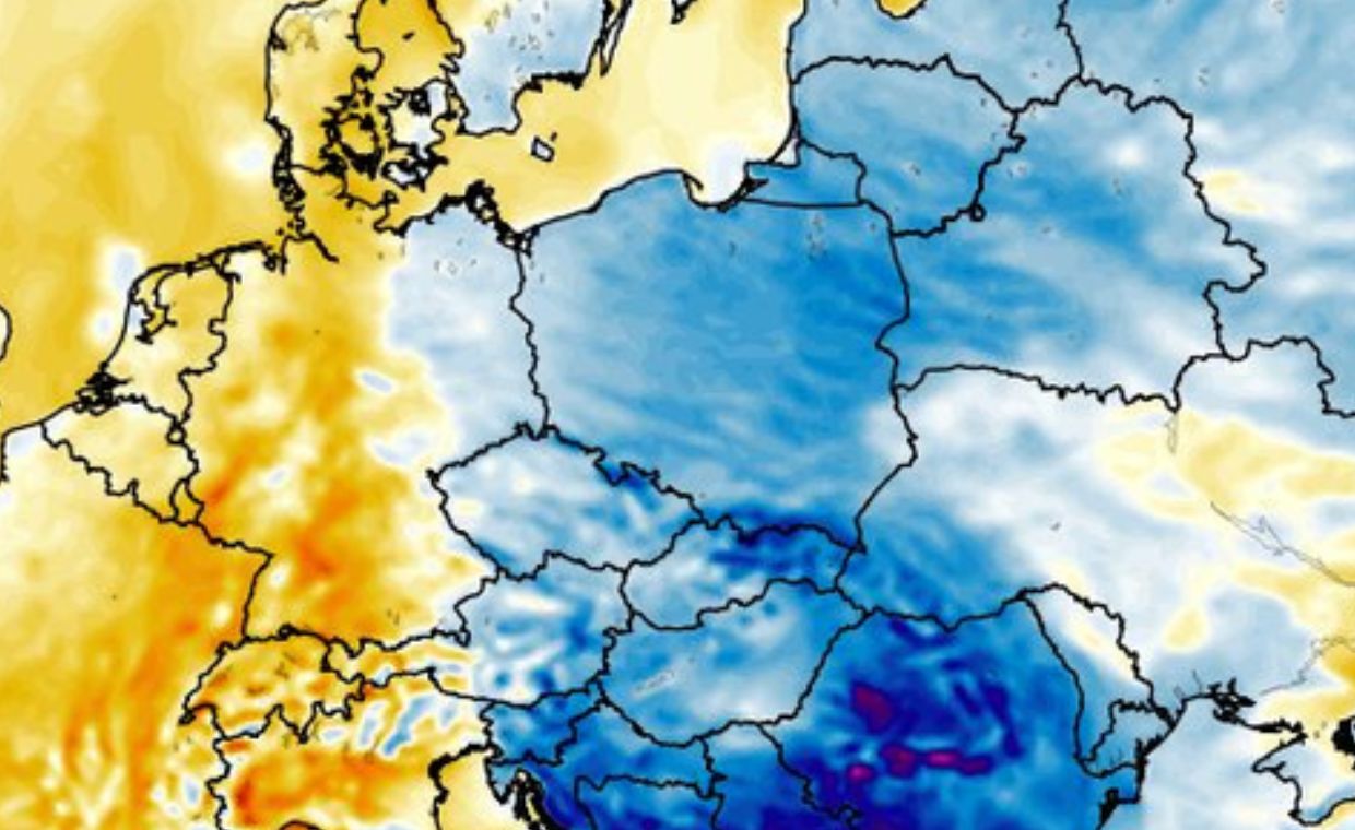 Do Polski sunie ochłodzenie. Temperatura w dzień spadnie do 12 st. C