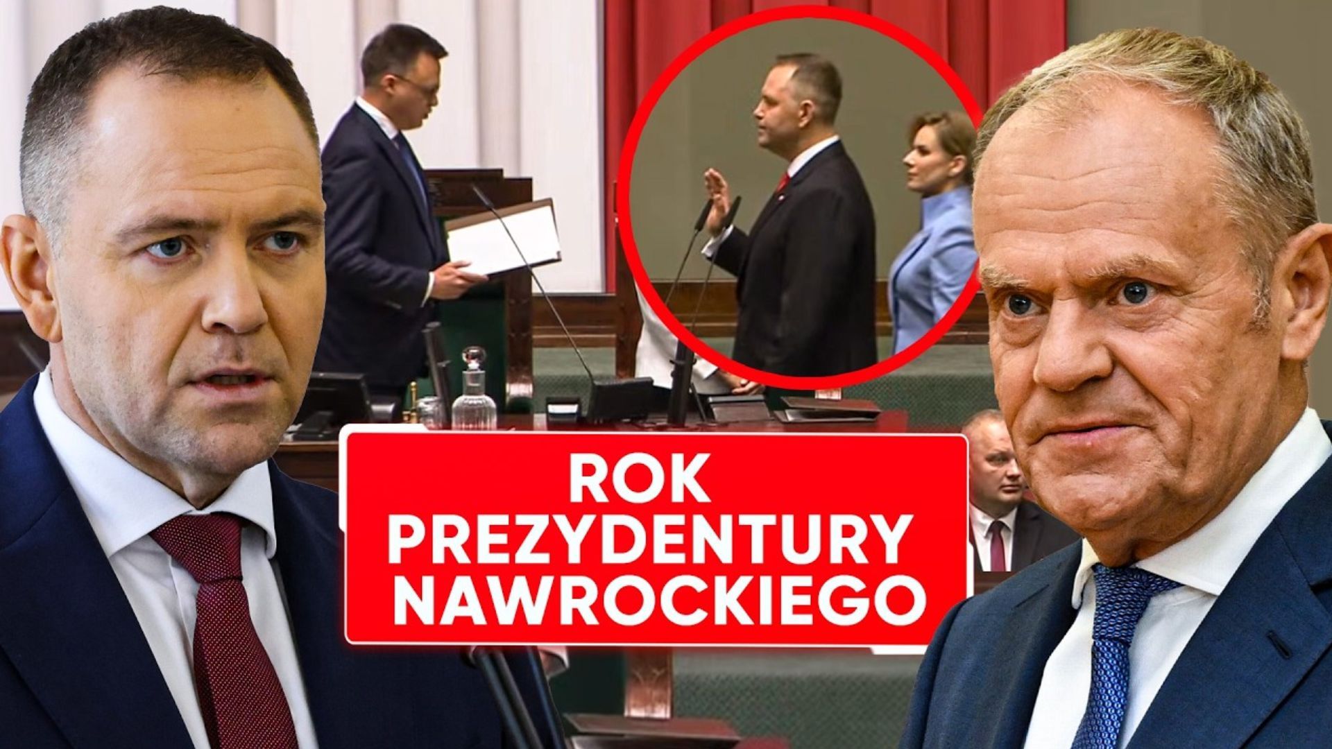 Pierwszy rok Nawrockiego. Tak podsumował to Tusk. "Źle się przysłużył"