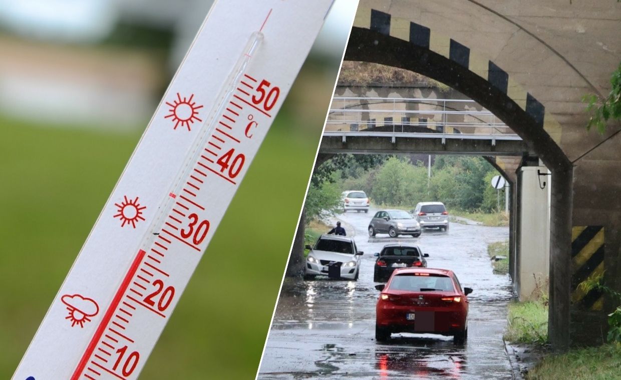 Początek września? Czasem słońce, czasem deszcz i cieplej niż lipcu