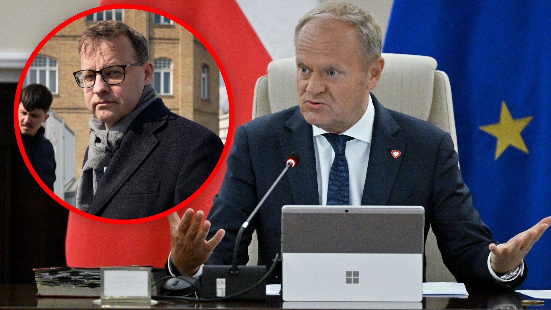 Tusk z apelem do Nawrockiego. "Na miłość Boga"