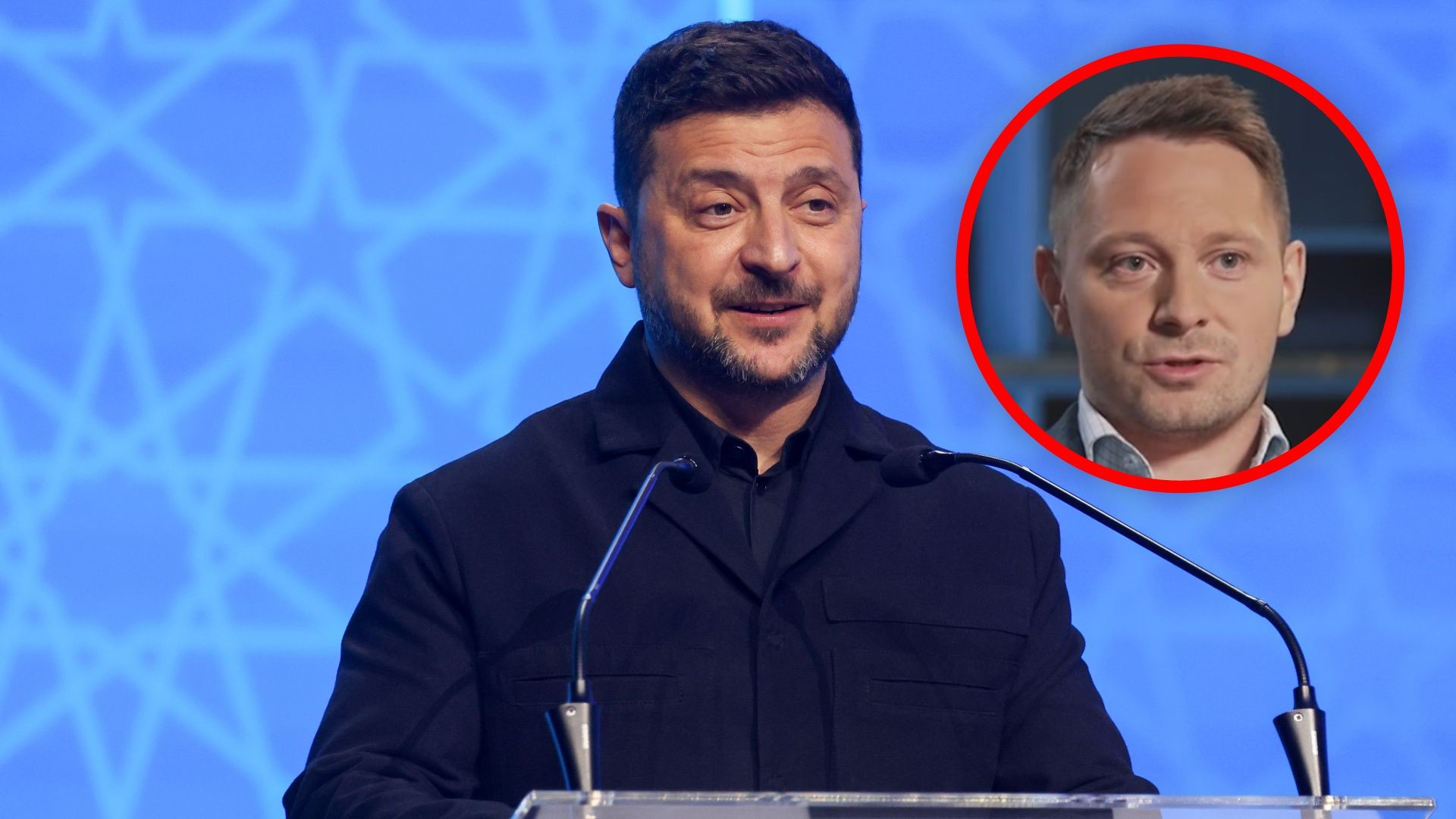 Zełenski to zaplanował? "Pomogła mu sprzeczka z Polską"