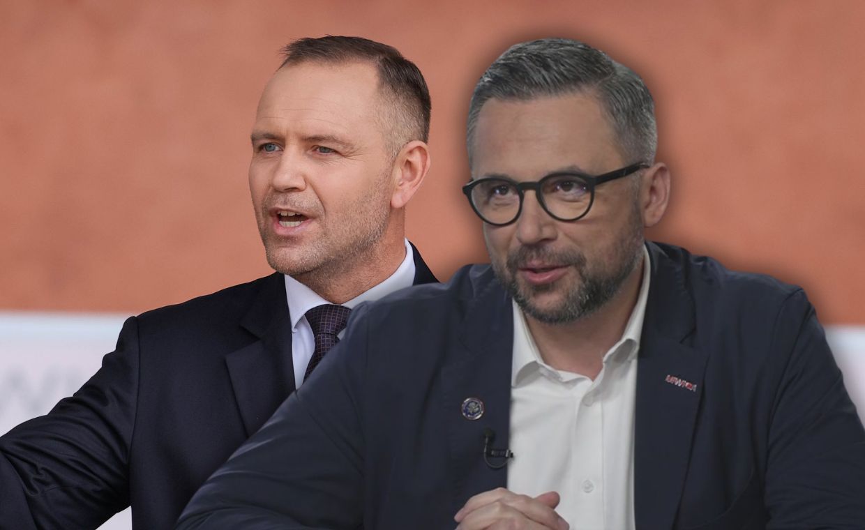 "Ma partykularne interesy". Minister ocenia rok prezydentury Nawrockiego