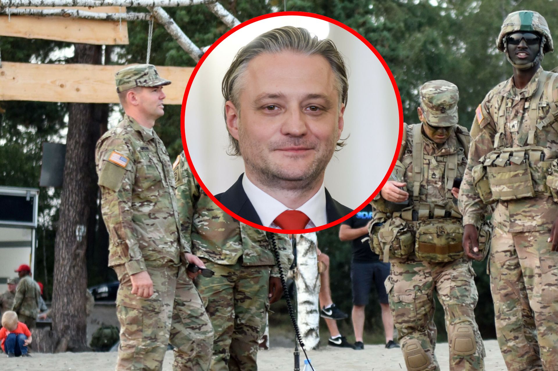 "Trzeba podjąć tę rękawicę". Minister o stałej bazie USA w Polsce