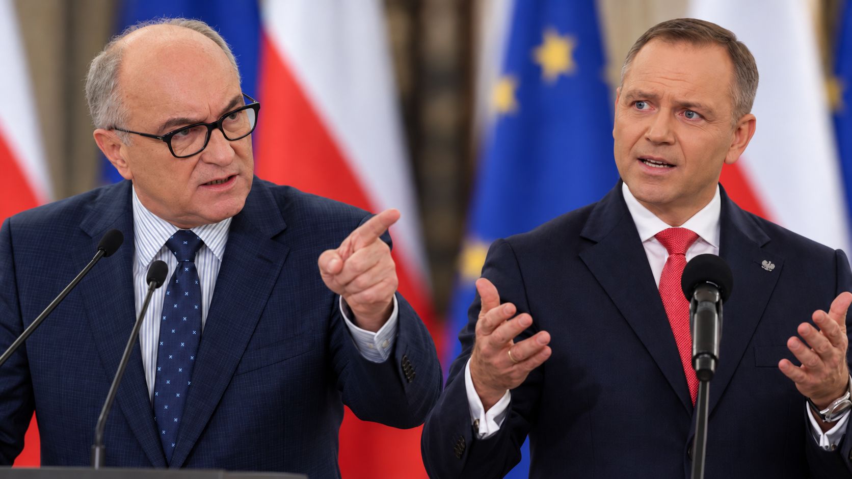 "Więcej odwagi prezydencie". Czarzasty zwrócił się do Nawrockiego