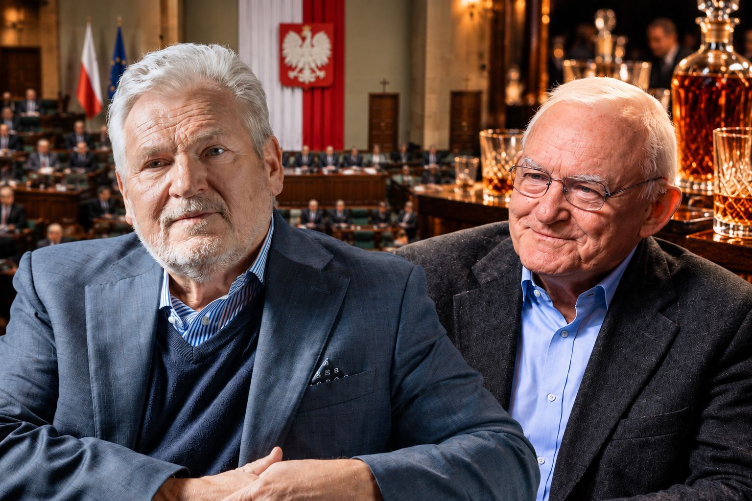 Alkohol w Sejmie? Miller: Zawsze w polityce się piło