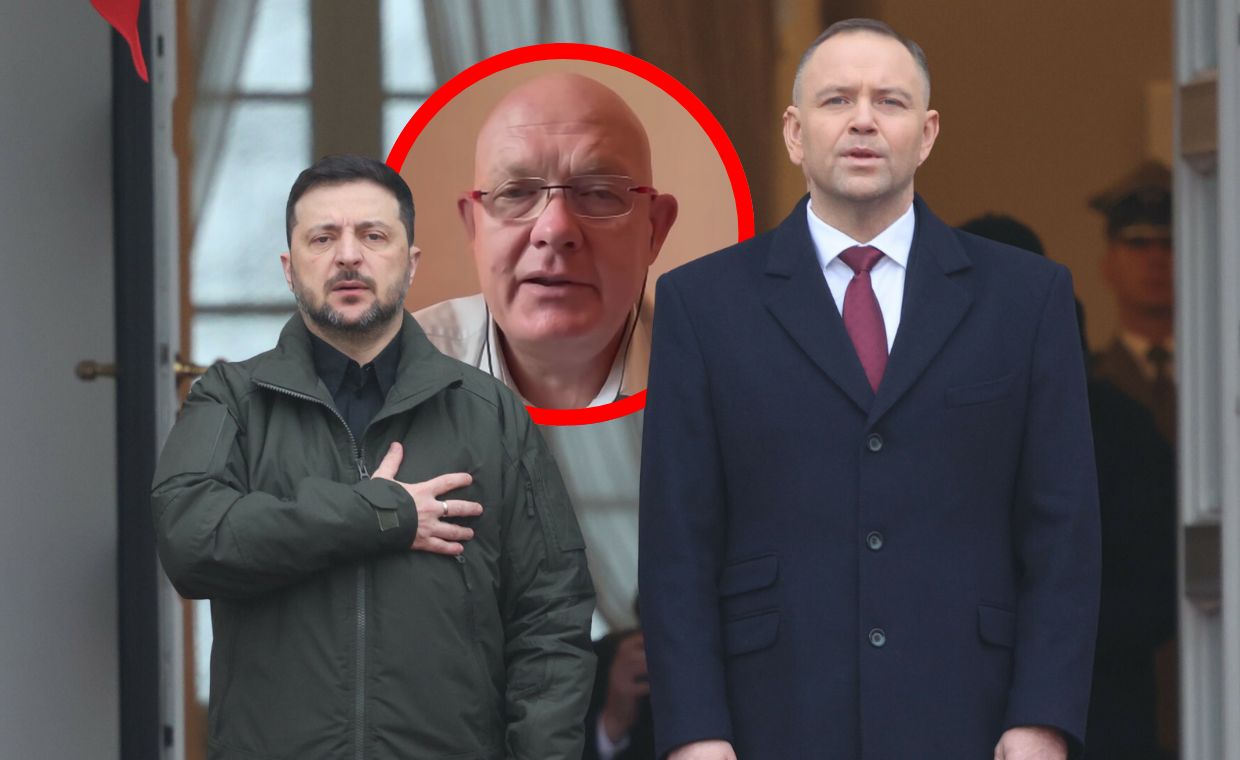 "Jesteśmy naiwni". Surowo ocenia ruch Nawrockiego ws. Zełenskiego