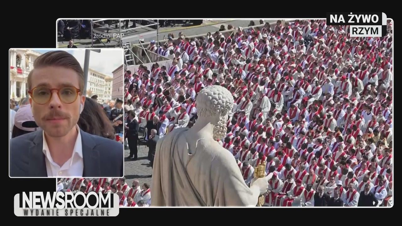 "Pojawiły się także słowa krytyki". Specjalna relacja dziennikarza WP z Rzymu