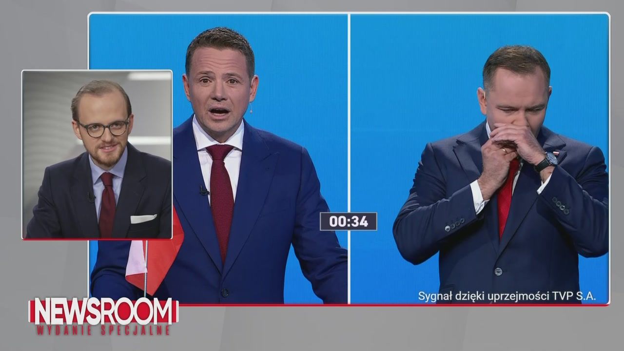 Dziwny gest Nawrockiego. Wszyscy na to zwrócili uwagę. Ekspert tłumaczy