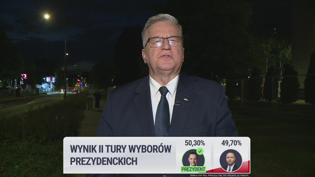 Komorowski wskazuje na Nawrockiego. "Można różnie zrozumieć jego słowa"
