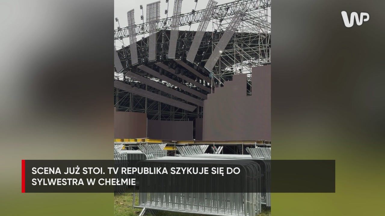 Takiego Sylwestra robi TV Republika. Mamy nagranie
