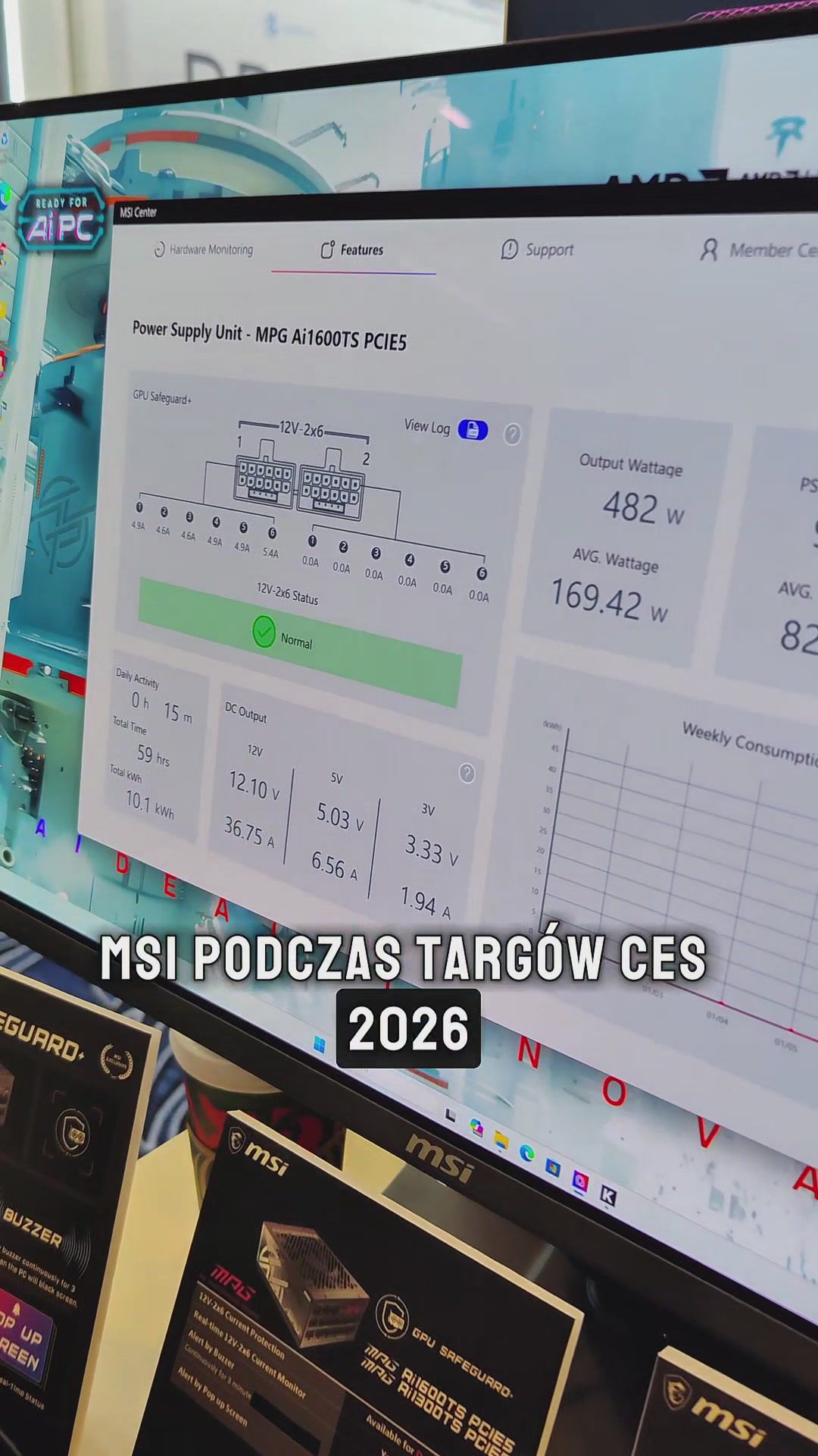 Zasilacz uchroni kartę graficzną przed spaleniem. MSI Safeguard w praktyce
