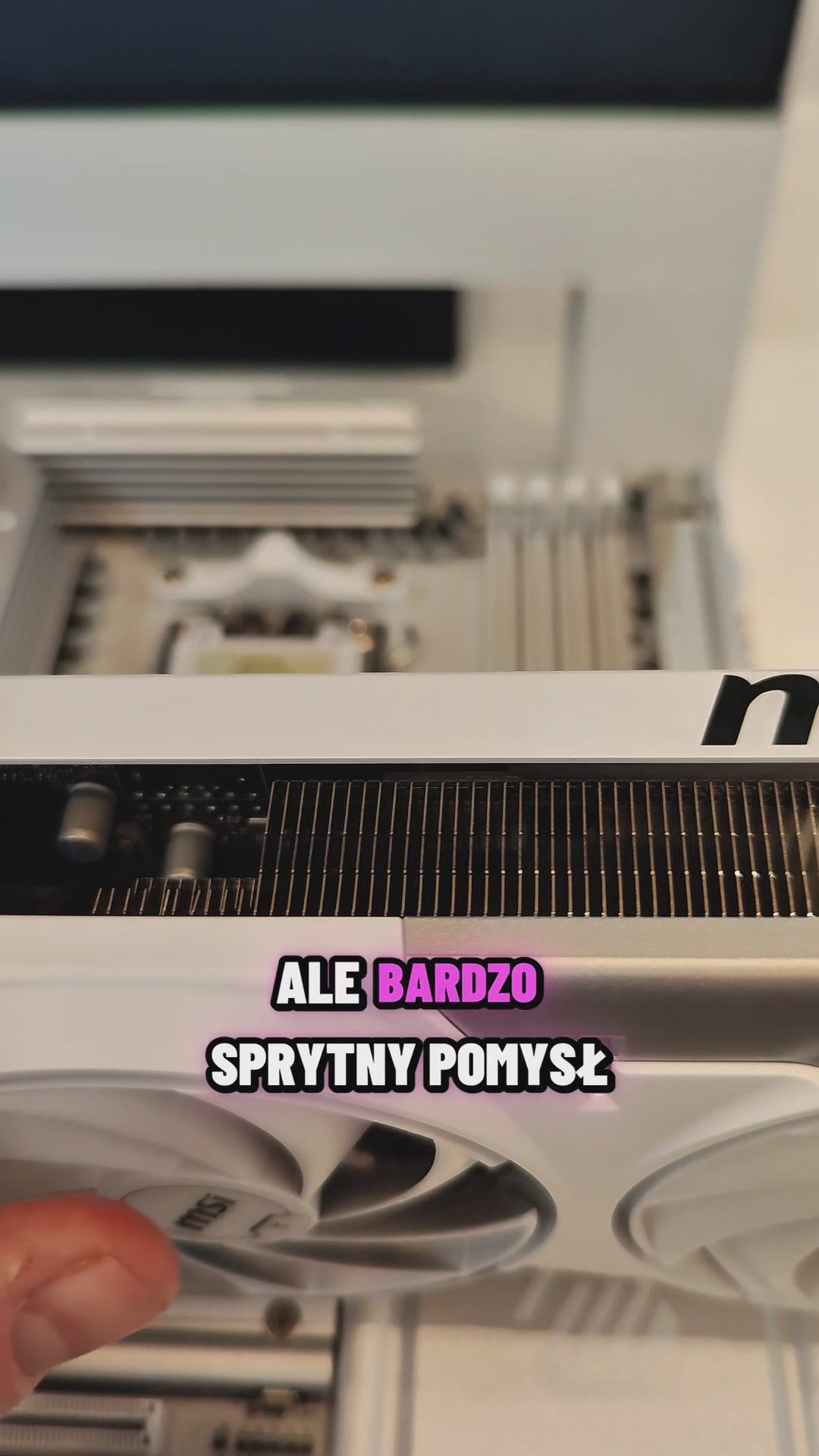 MSI GeForce RTX 5070 Ti Project Zero. Sprytny pomysł na kartę graficzną