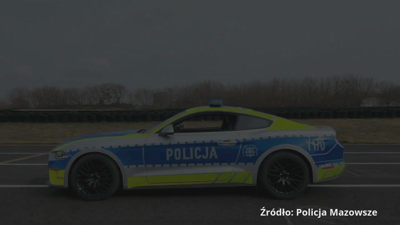 Nowy nabytek Policji. Pierwszy taki radiowóz w Polsce. Jest nagranie