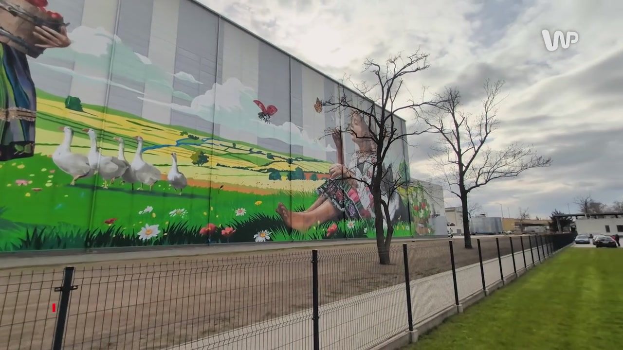 Największy mural w Polsce. Po prostu wow!
