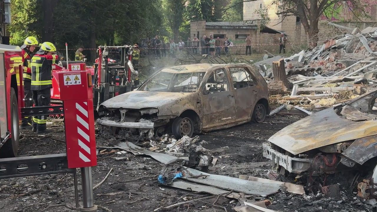 Brutalny atak Rosji. Tak wyglądają ulice Kijowa