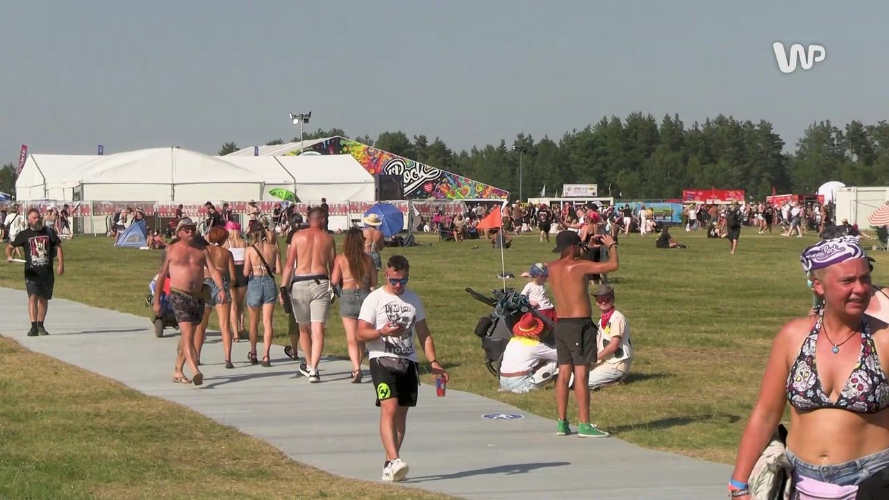 Nagranie z Pol'and'Rock Festival. "Jest zabawa i lecimy dalej"
