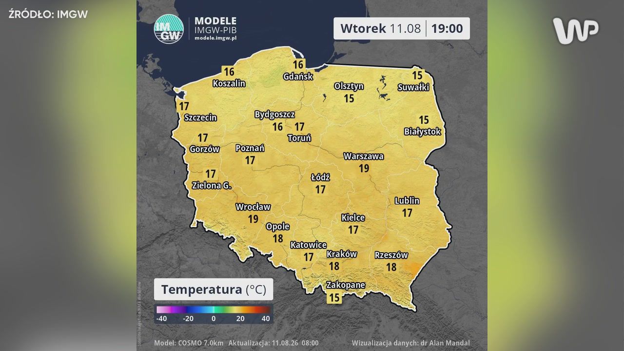 Na razie bez upałów. Sprawdź pogodę na najbliższe dni
