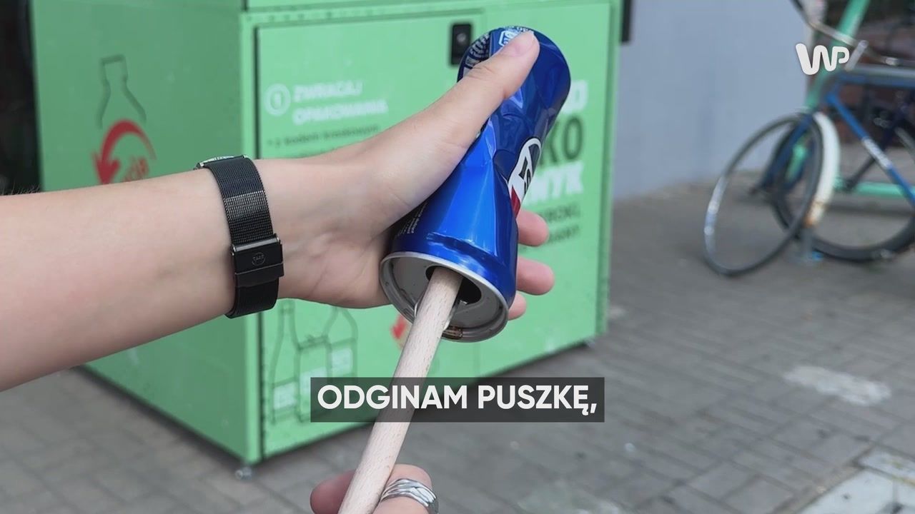 Wymyślili, jak wyprostować puszkę do systemu kaucyjnego. Poznaj patent