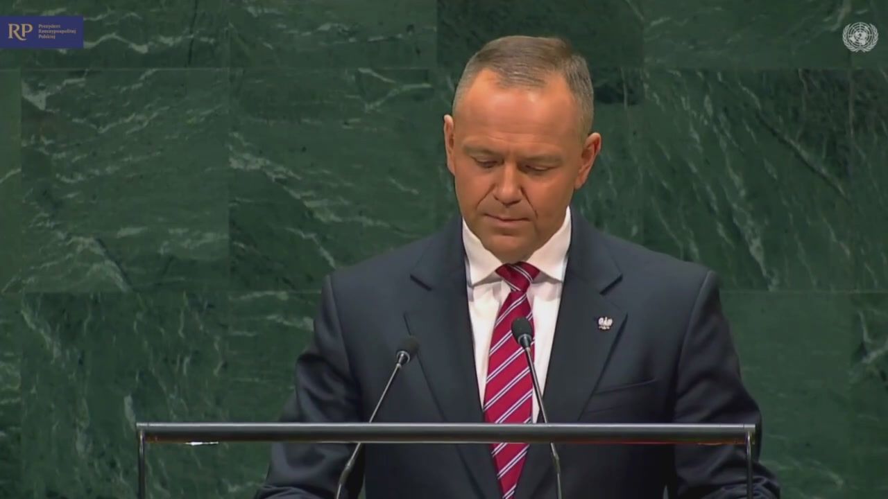 Nawrocki uderza w Rosję podczas debaty w ONZ. "Imperialna pycha"