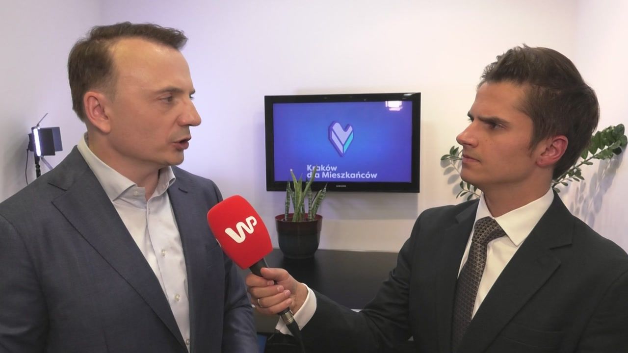 Wybory w Krakowie. Gibała ostrzega po pierwszej turze i uderza w Tuska