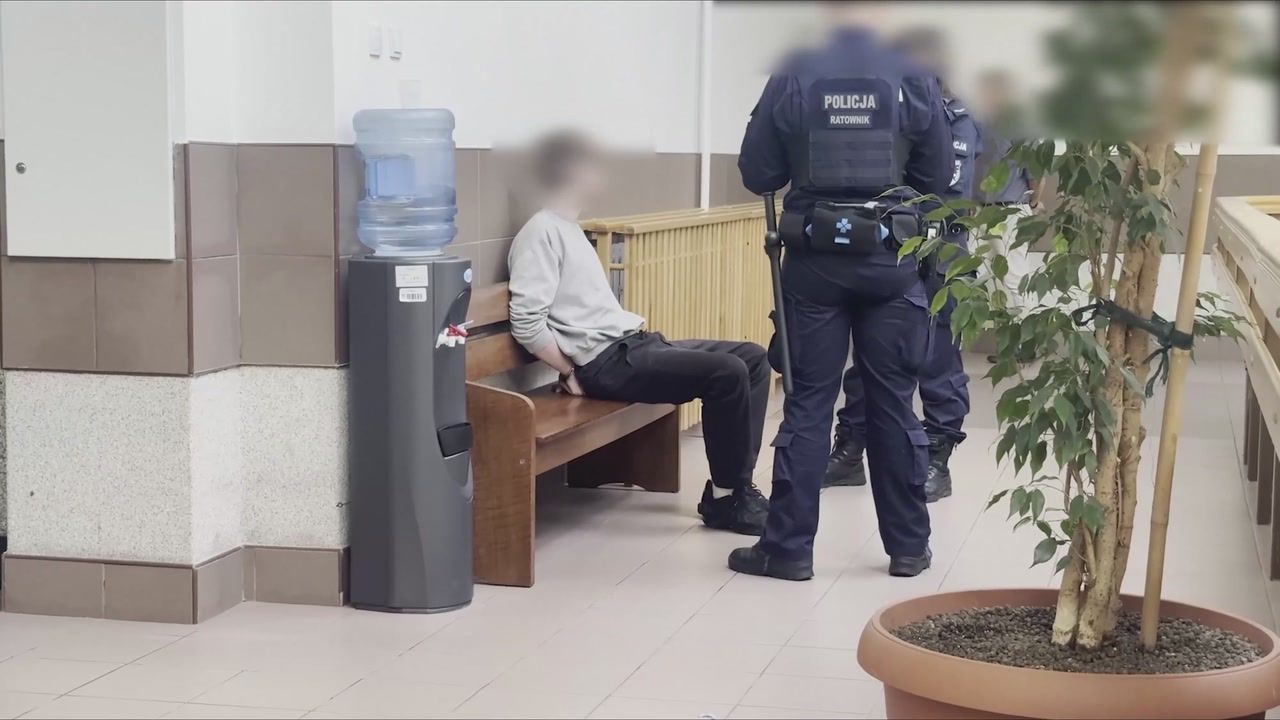 Krwawa noc w Lubinie. 18-latek rzucił się z nożem na dwie osoby